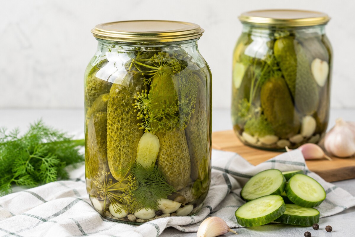 Огурцы с лимонной кислотой на зиму