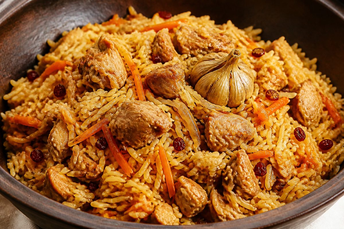 Плов с курицей