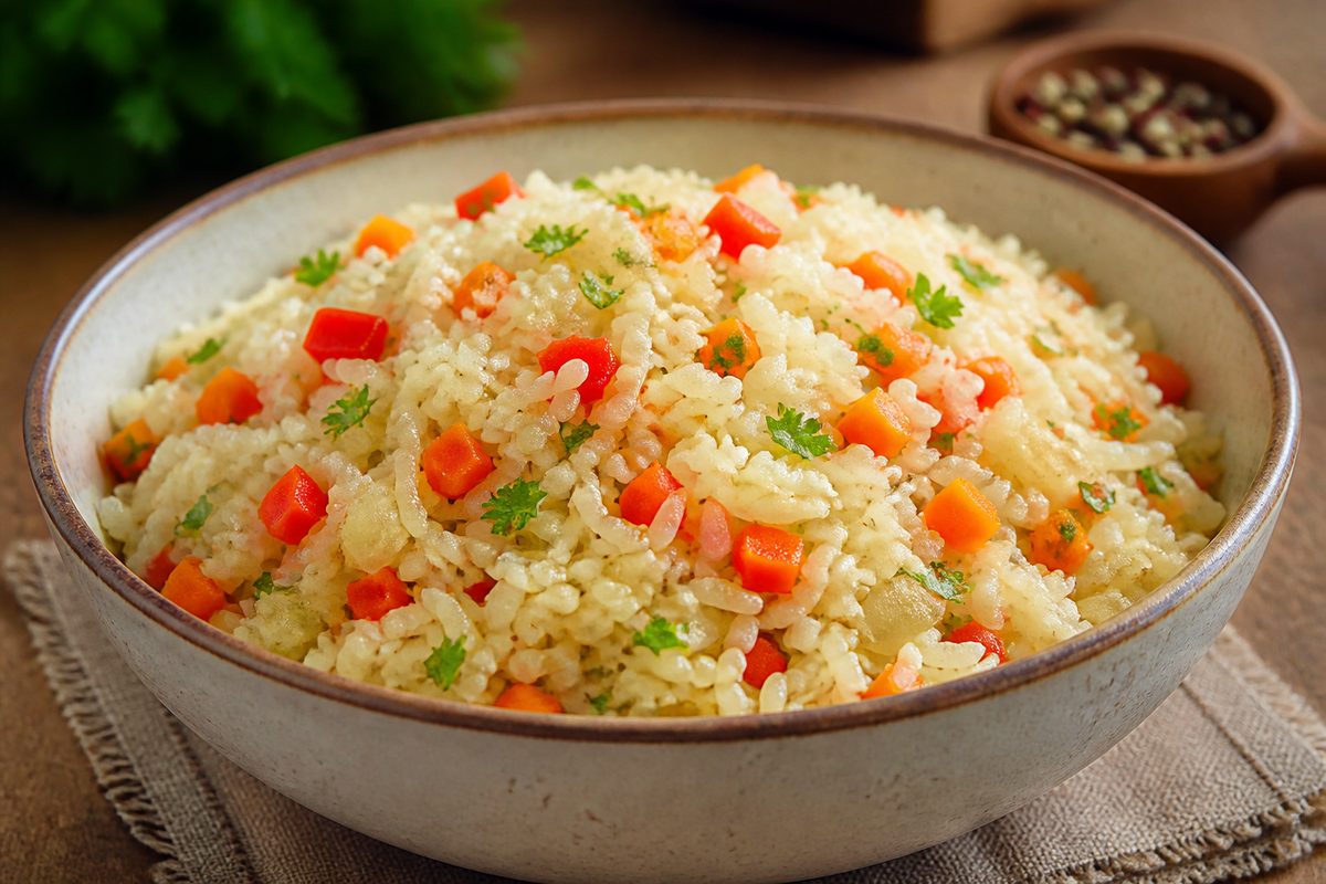 Рис с овощами