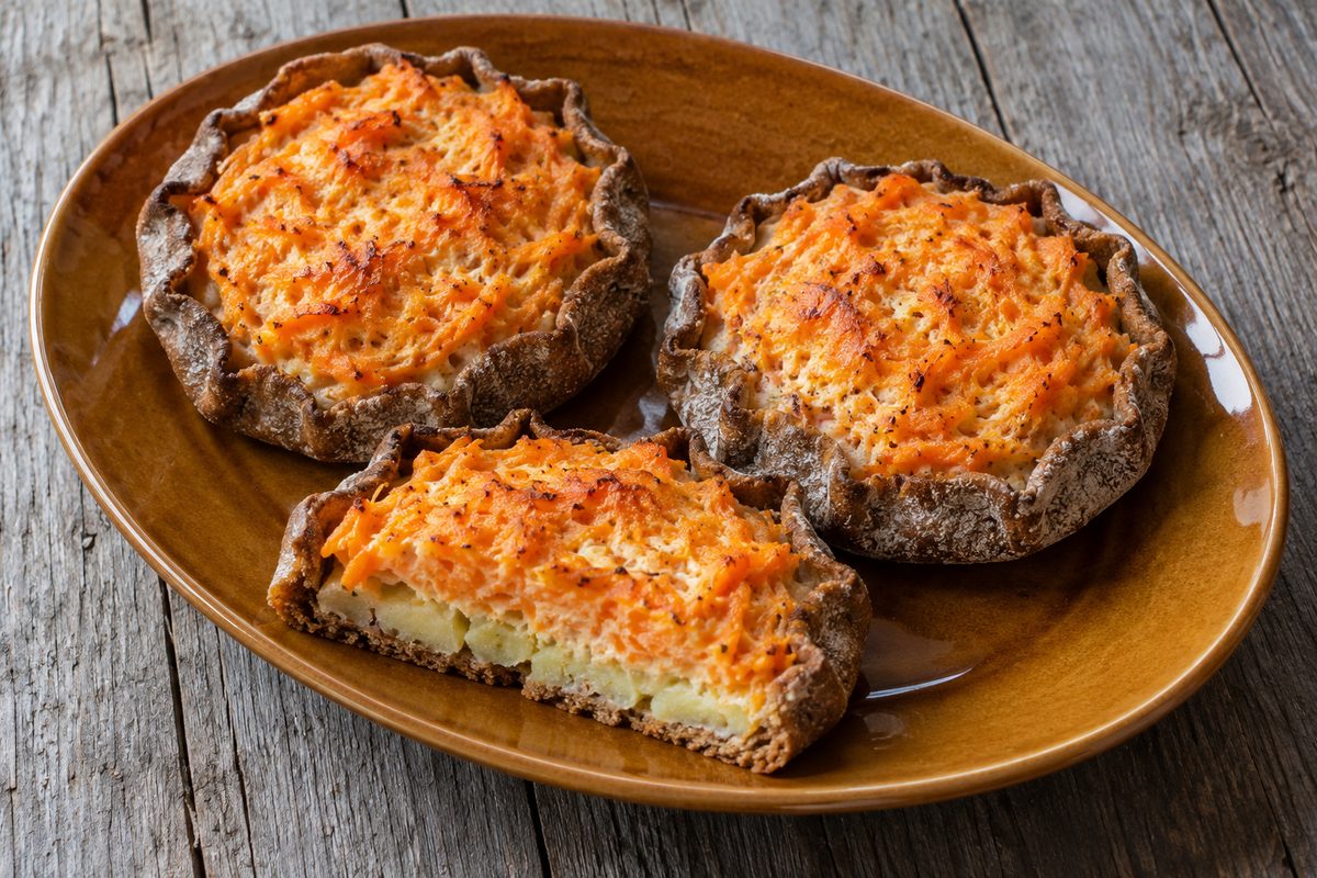 Скландраусис с морковью и картофелем