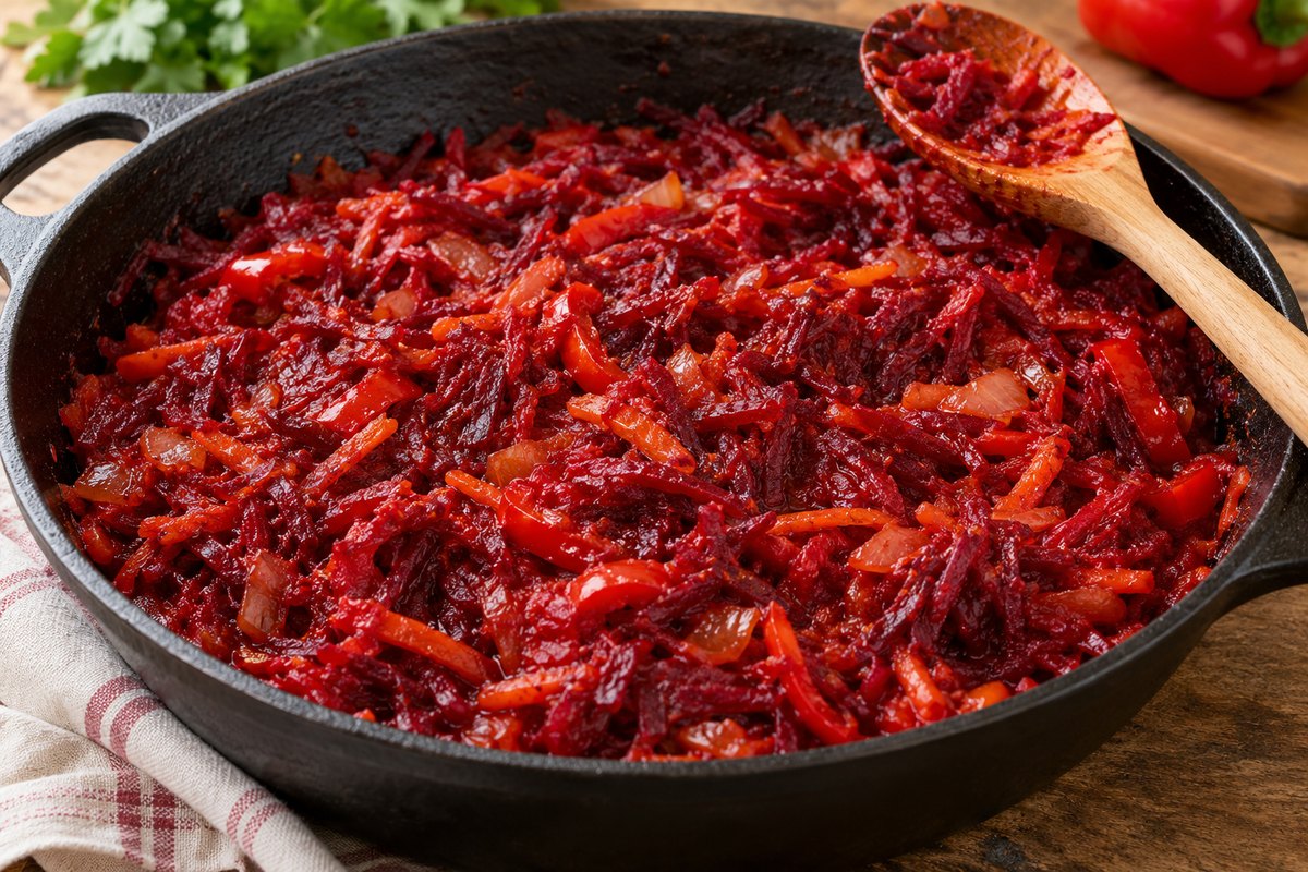 Овощная заправка для борща